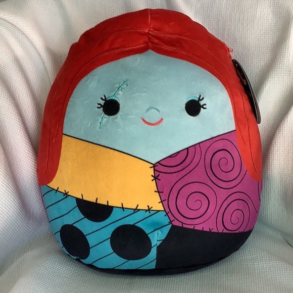 Disney Squishmallows Sally Patchwork Plush Nightmare‎ Before Christmas 12in NWT - Picture 3 of 15